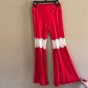 Boutique bought red leggings